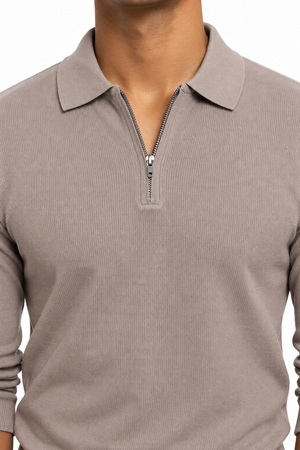 Light Brown Netted T-Shirt