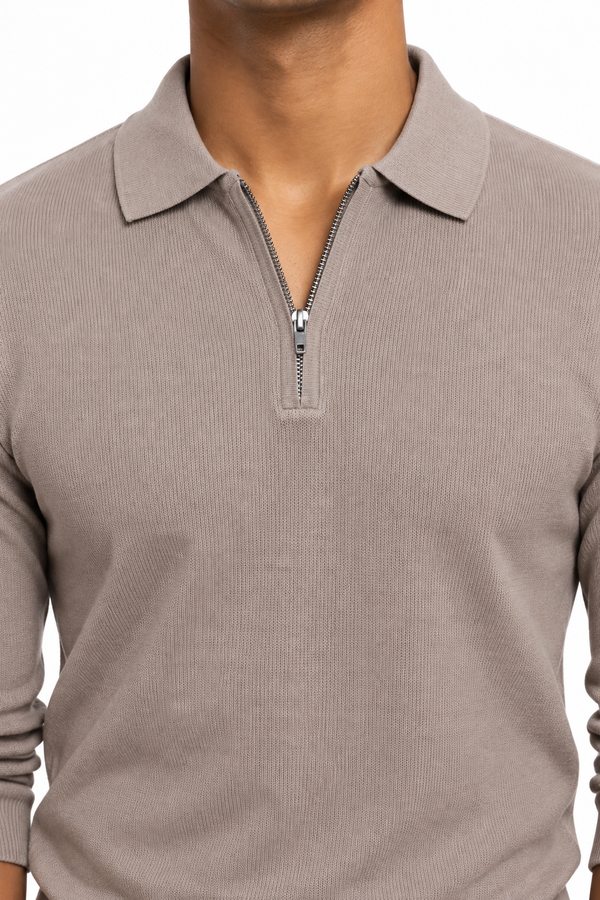 Light Brown Netted T-Shirt