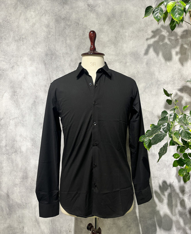 Black Plain Shirt