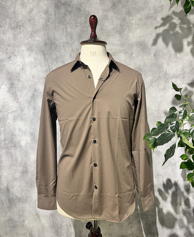 Brown Plain Shirt