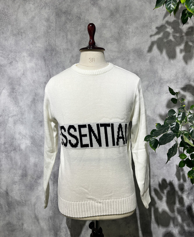 White Essential Sweatshirt