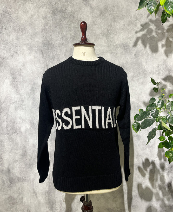 Black Essential Sweatshirt