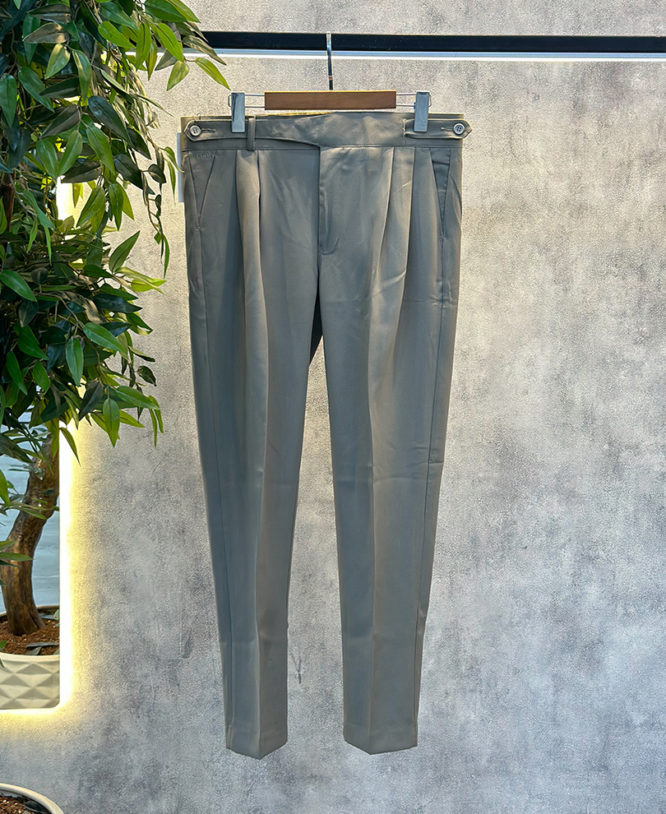 Light Grey Gurkha Pant