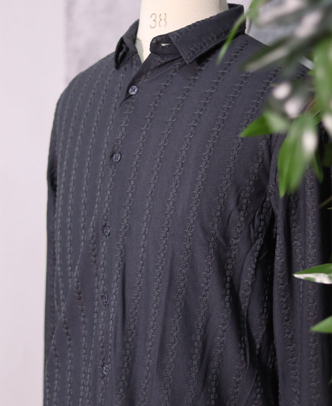 Grey Designer Shirt - Image 2