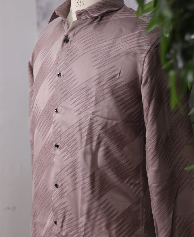 Peach Designer Shirt - Image 2