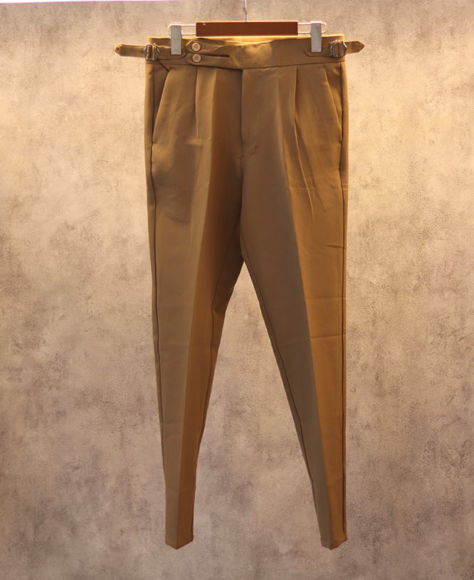 Brown Gurkha Pant