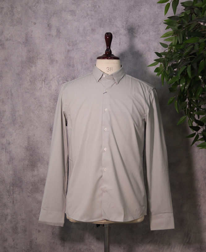 Light Grey Plain Shirt